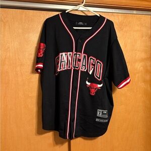 Chicago Bulls Black Jersey Pro Standard 2xl